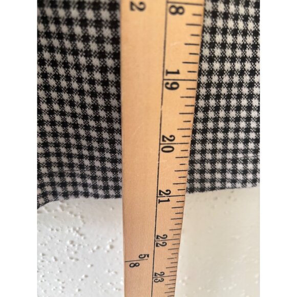 Zara Black White Houndstooth Jacquard Short Sleeve Dress 5 Years - Picture 9 of 12